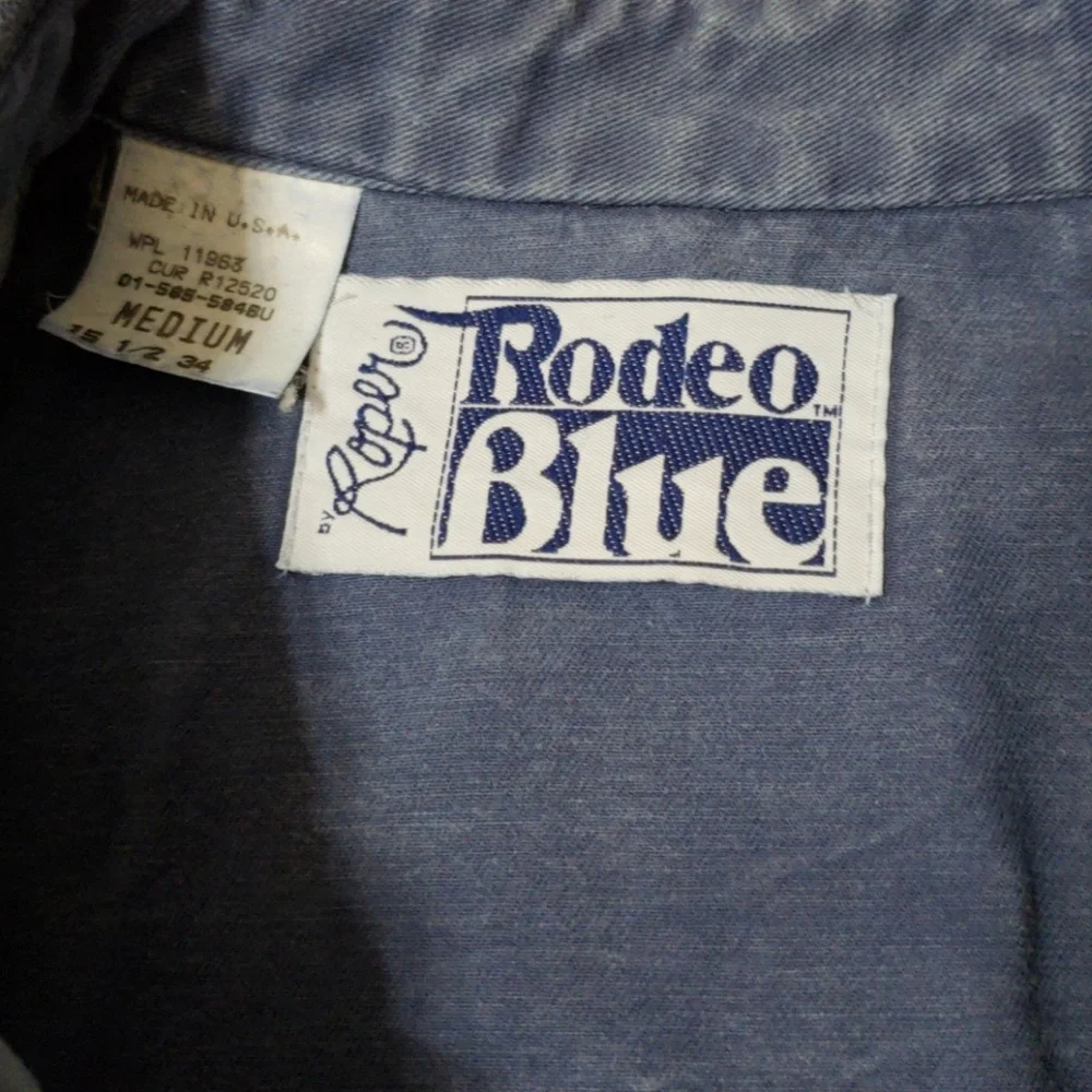 COPY - Men's Western shirt...15 1/2 - 34 (Medium) - Picture 3 of 5